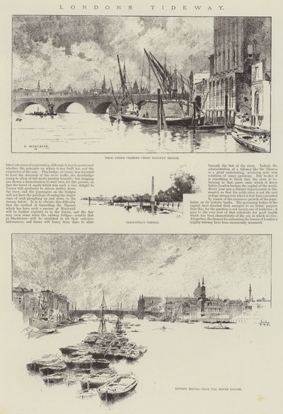 La Marea de Londres de Charles Auguste Loye